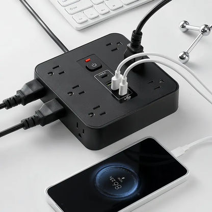 16-in-1 Power Strip with Surge Protection